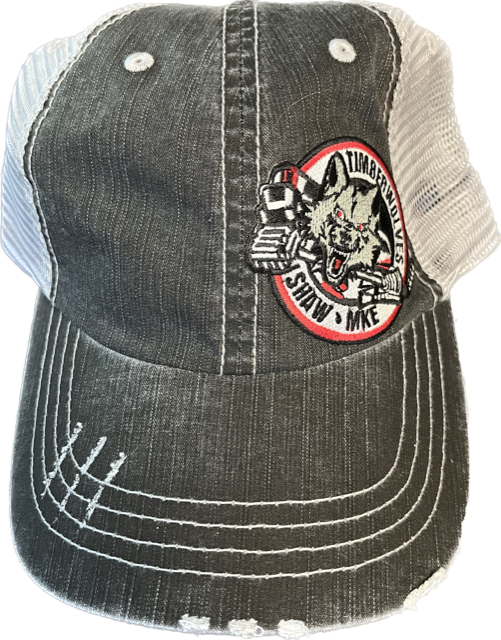 Distressed SHAW Logo Side Placement